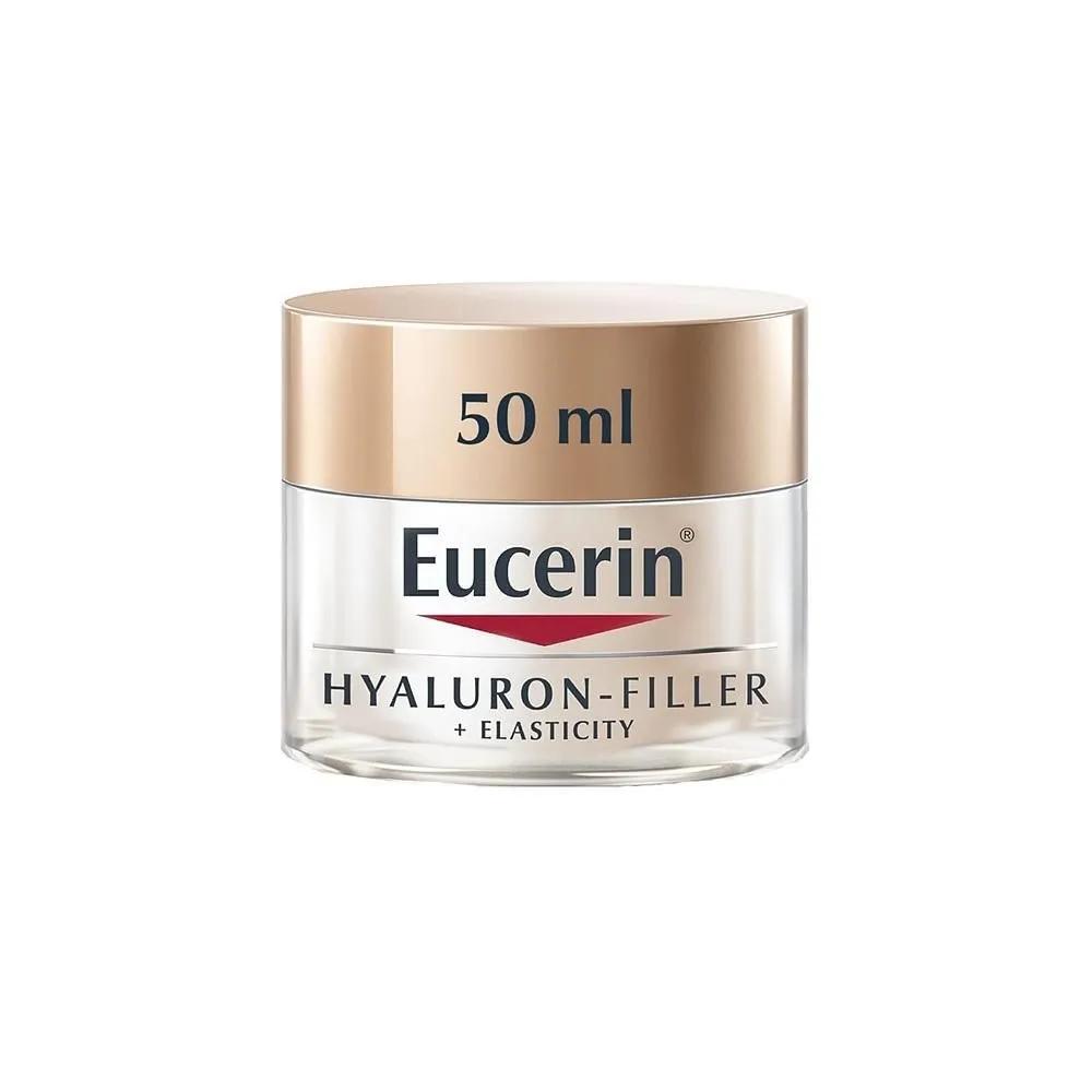 Eucerin Ночной крем с гиалуроновой кислотой 50 мл 1 упаковка Eucerin Ночной крем с гиалуроновой кислотой 50 мл - Антивозрастной