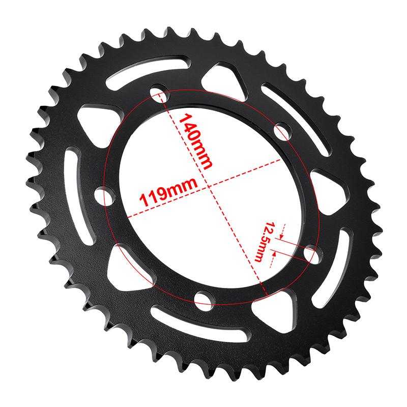 525 Chain 15T/16T/17T Front 44T/45T Rear Sprocket For BMW F750 GS 2018-2024 F800 F850 GS Adventure 2018-2023 F900 R XR 2020-2024