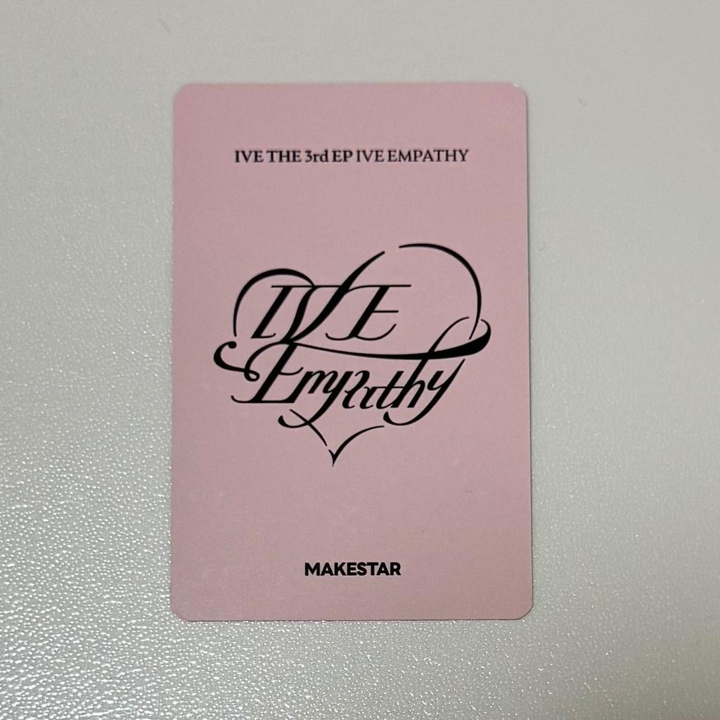 [USED] IVE ive Empathy MAKESTAR makestar Yonton Trading Card