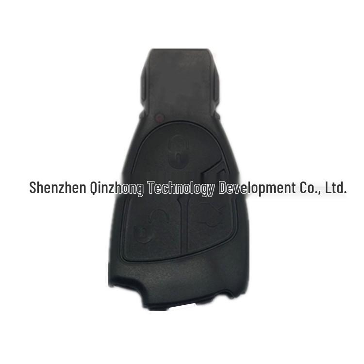 Mercedes-Benz Black Edge Smart Key Shells (3 Models), Compatible Without Battery Holder