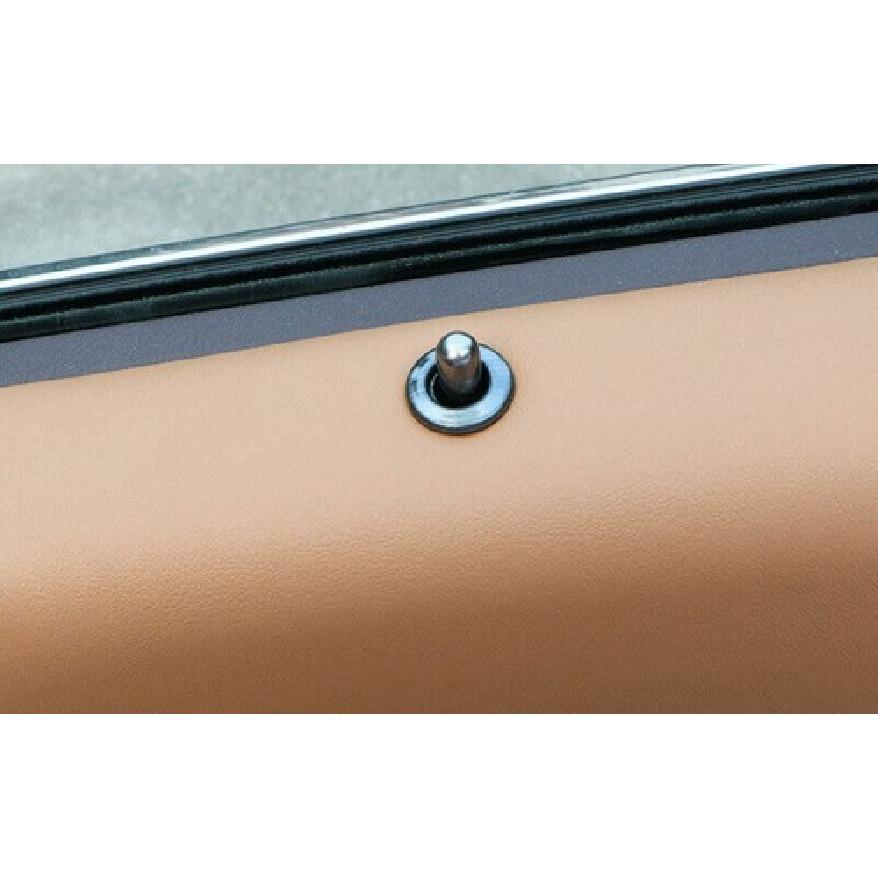 Inner Door Lock Down Bolt Ring For Lexus ES250 300h 2019-2023 Steel Carbon Fiber