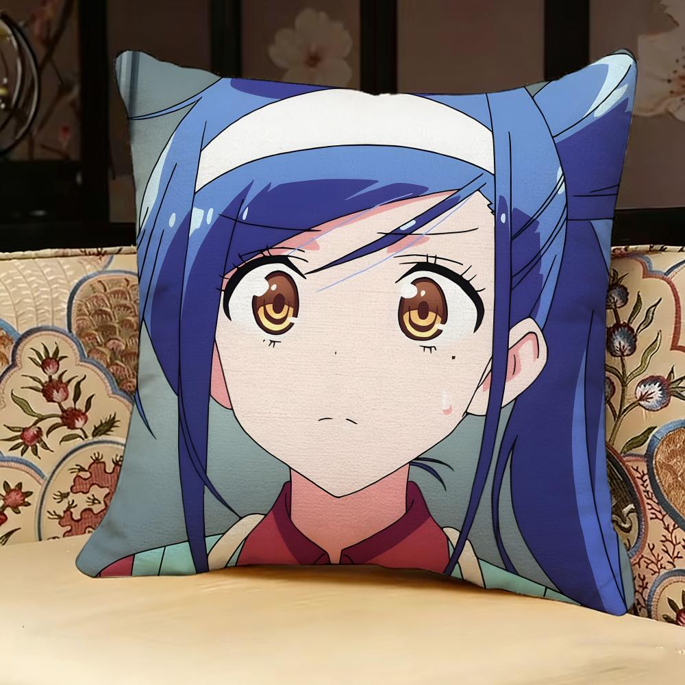 We NNever Learn ANIME Pillow Case Pillowcase Doublesided Printed Sofa Cushion Bedroom Headboard Pillow