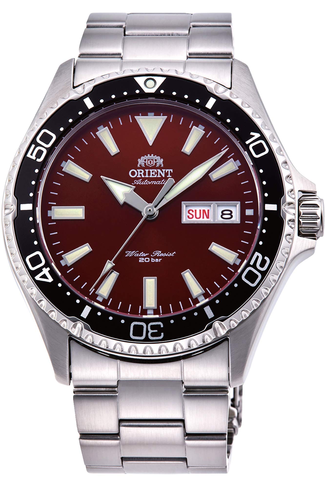 

ORIENT Watch MAKO Automatic Winding Winding Overseas Model Red Sapphire Crystal [Orient] (Hand Included) RA-AA0003R19B Men s [Item]