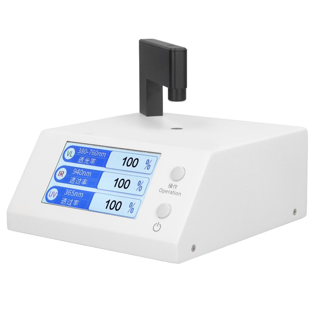 Light Transmittance Tester LCD Display Infrared UV Visible Spectrophotometer Measuring Device