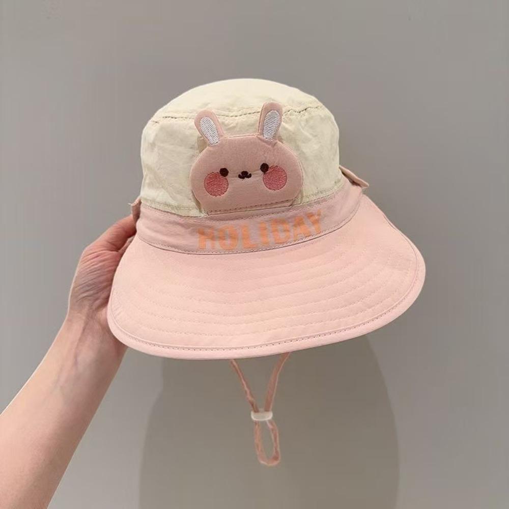 Breathable Sun Shade Hats Cute Style Panama Cap New Kids Fisherman Hat Outdoor Use