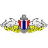 Thailandsk marineflagg Kongelig thailandsk marine segl T-skjorte Thailand Haiflagg Undertrøye V-hals Rund hals Korte ermer Trykk Hurtigtørkende