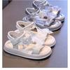Girls' Pearl Bowknot Princess Sandals Children's Versatile Soft-Sole Beach Sandals for Toddlers & Young Kids Dress Shoes