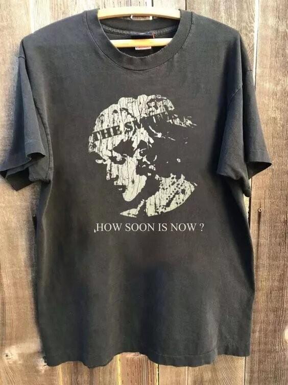 The Smiths Rock Band T-shirt, The Smiths How Soon Is Now , Size S to 5XL Unisex T-Shirt L