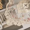Exquisite Vintage Lace Coaster Heat Insulation Plate Mat Table Topper Flower Coasters  Party Decor