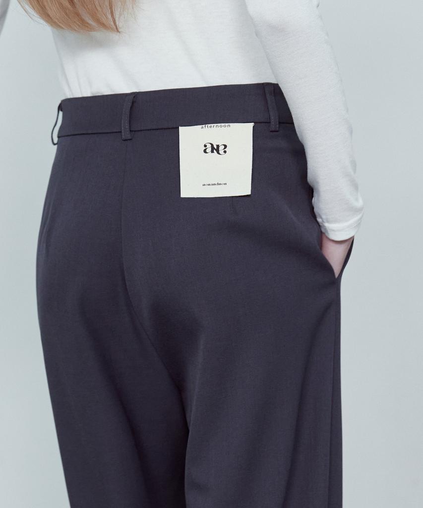 NON AND NON Zero Wrinkle Straight Slacks_Nfsl5305 (B Type)
