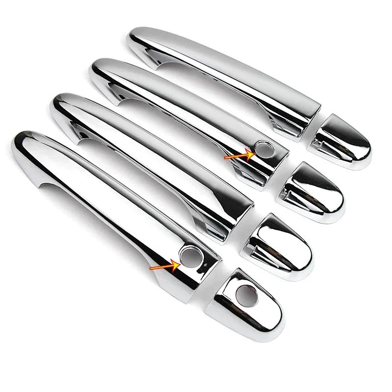 Car Decoration Door Handle Cover For Honda CR-V CRV 2012-2016 Chrome Silver Glossy Black Cars Accessories Styling Upgrade