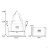 Folded Sports Gym Bags Holdall Water Resistant Weekender Bag Tear Tote Travel Duffle