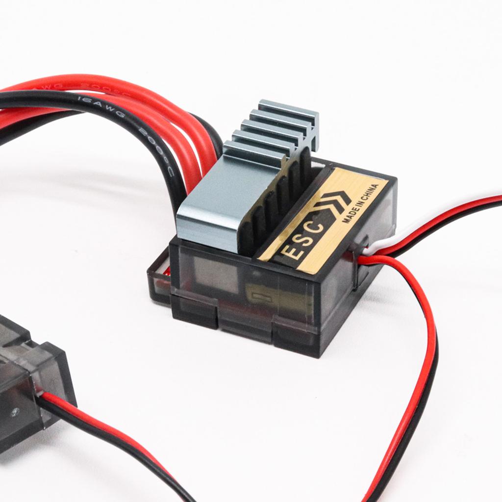 Zweiwege-320A-ESC-Mini-Bürsten-Elektro-Drehzahlregler für RC-Auto-modifiziertes Spielzeug für erwachsene Kinder, die Zubehör spielen