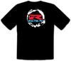 SUZUKI GSXR Bike Motorcycle Fun Black T-shirt -554-
