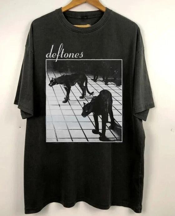 Музыкальная футболка группы Deftones, Винтажная футболка унисекс Deftones 3XL