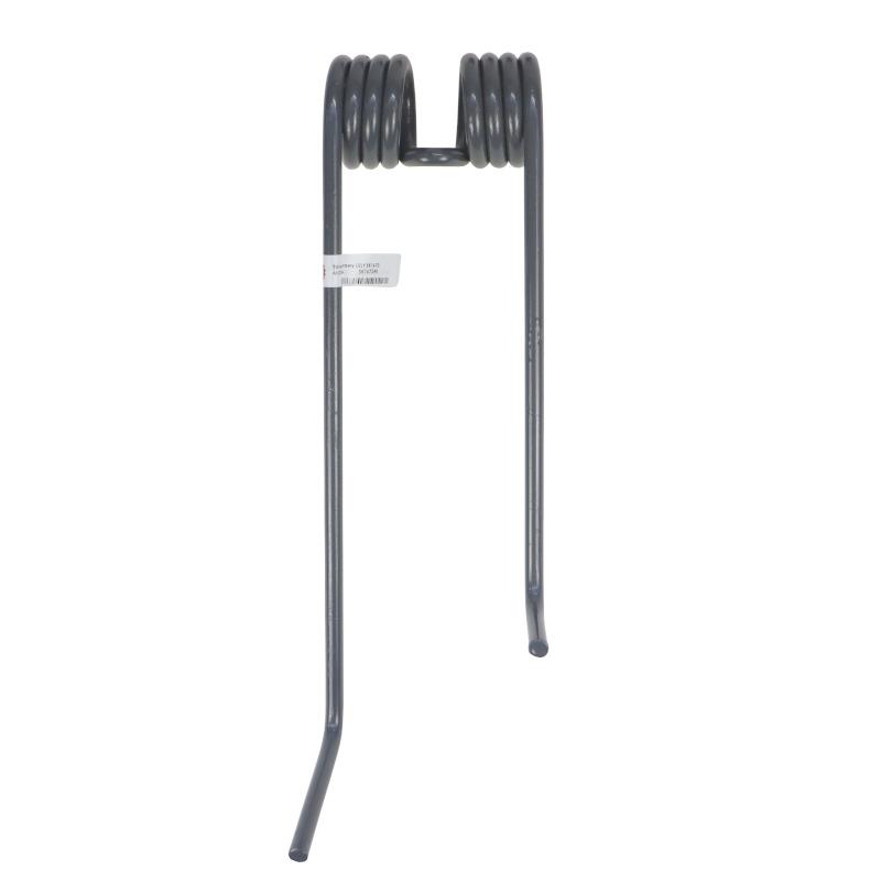 Right rotary rake tine - tedder tine LELY SK1673 FI-9mm -370 powder coated MORGA