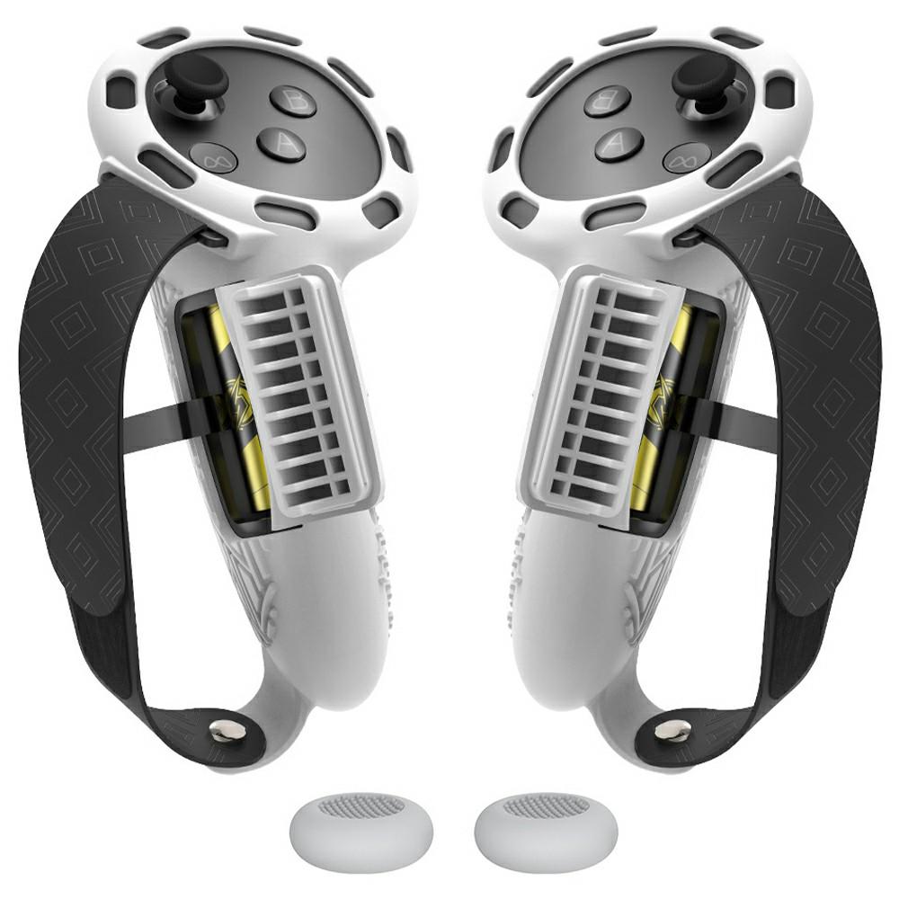 

1 Pair For Meta Quest 3/3S Controller Grips Cover Silicone Extended Handle Accessories B