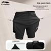 Li-Ning Men's 2-in-1 Quick-Dry Sports & Swim Shorts