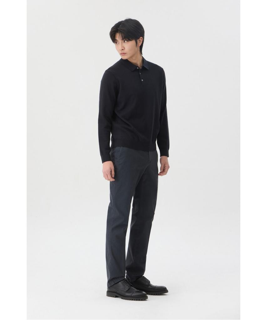 BRENTWOOD [Essentials] Washable Polo Neck Sweater Brwax26211Gyd