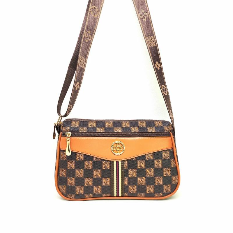 Premium Textured Small Bag Summer New Mother Bag Wide Shoulder Strap Old Flower Shoulder Messenger Bag