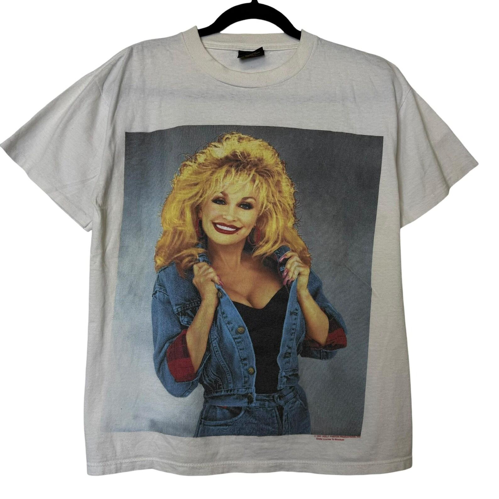 1993 Dolly Parton T shirt Sz L (B402) 3XL