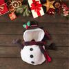 Roupas de Natal para Animais de Estimação Boneco de Neve Roupa para Animais de Estimação Roupas para Animais de Estimação Temáticas de Natal