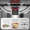 Kobach 304 Stainless Steel Dual-Gear Pressure Cooker