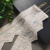 3 meter/parti 7,5 cm breda utsökta bomullsbroderier beige vita spetsar heminredning kläder dekoration accessoarer