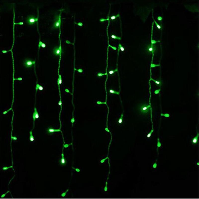 5m droop 0.4-0.6m LED cortina țurțuri șir lumini Anul Nou petrecere de nuntă Ghirlanda de lumină LED