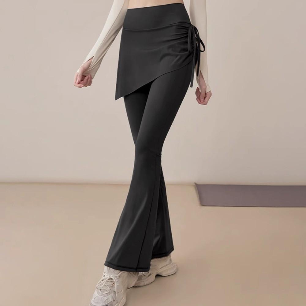 Nederdel Design Fitness Leggings Vidde Kant Sports Yoga Bukser Sports Leggings Træning