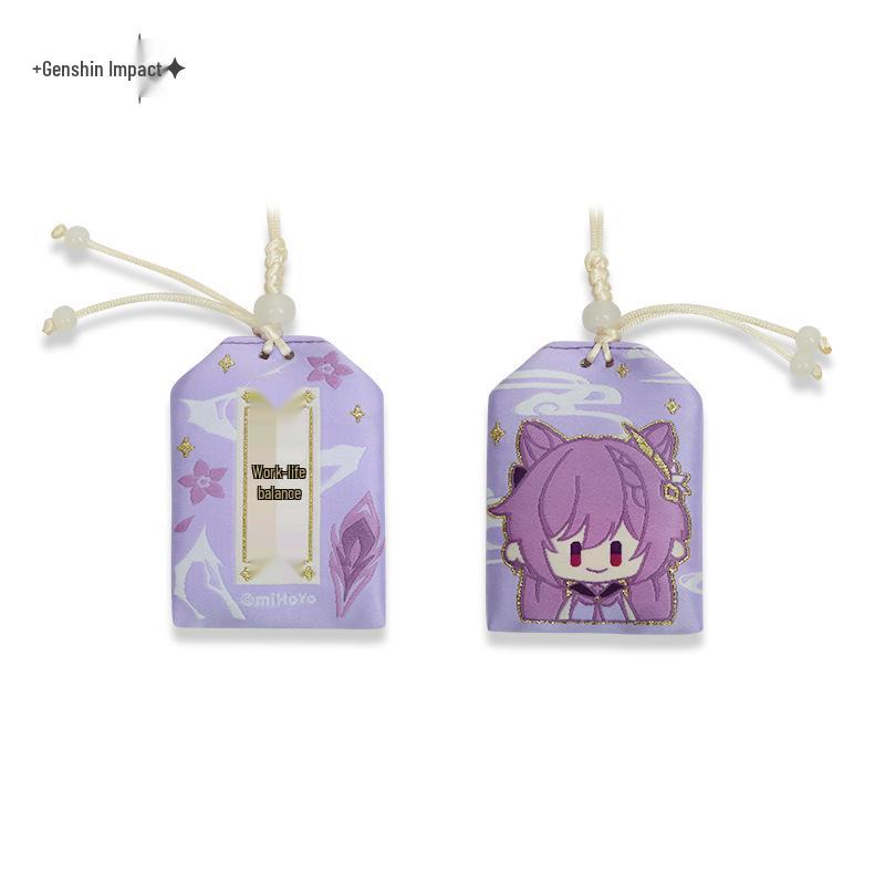In Stock: Genshin Impact Character Badges & Keychains - Furina & Kazuha Series