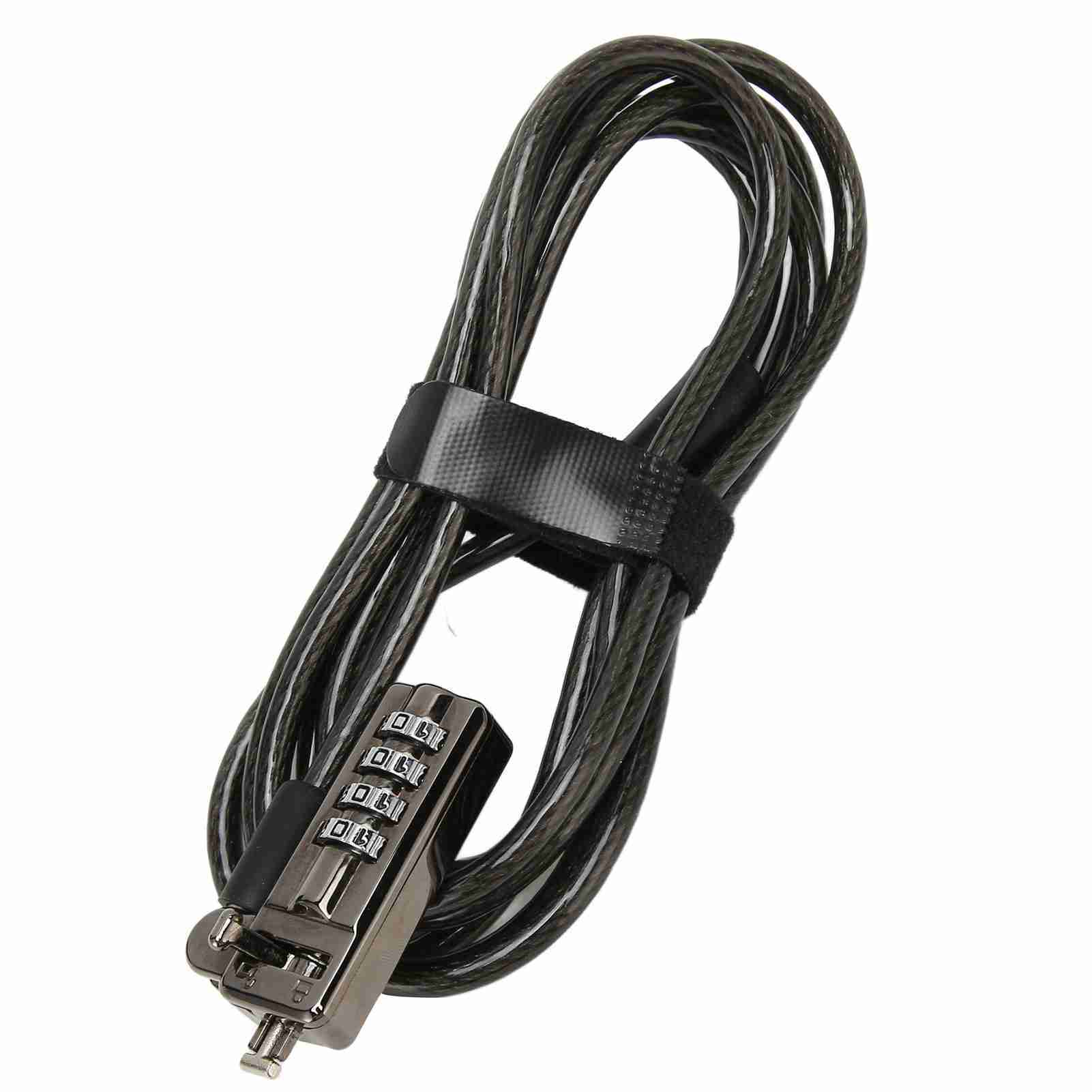 Laptop Cable Lock Theft Deterrent Keyless Lock Laptop Lock Security Cable with 4 Digit Password Protections for
