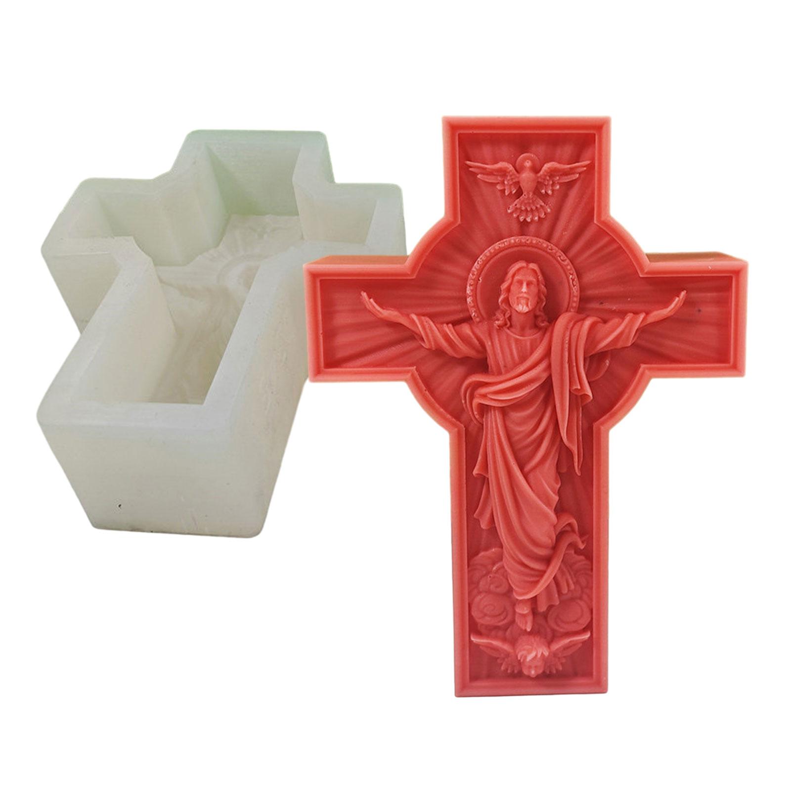 

Литейные геометрические формы для свечей своими руками, силиконовые поделки, крестообразная форма, подвеска, 3D геометрическая форма для свечей, формы для украшения свечей