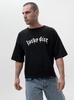Men's Black Lucky Dice Gothic Lucky M Short Sleeve Boxy T-Shirt