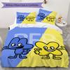 BFDI Pattern Bedding,Quilt Set Quilt Cover Pillowcase Home Birthday Gift(1 * Duvet Cover + 2 * Pillowcase, Without Core)_lx