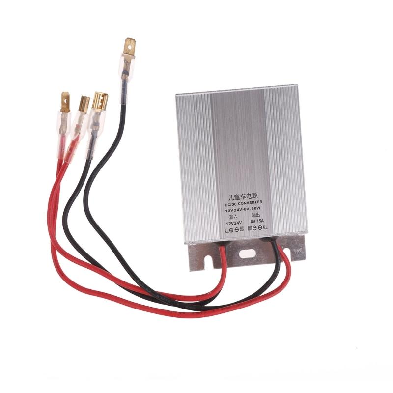 Power Voltage Converter DC 12V/24V To DC 6V 10A,6V 15A,6V 20A 60W 90W 120W Waterproof Voltage Convert Transformer