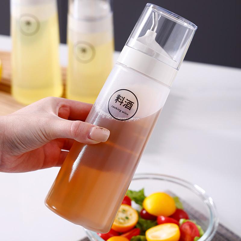 320-420 ml Plastik Spids Mund Klemmetype Miljøvenlige Flasker Beholdere Til Saucser Ketchup Bbq Sirup Olier