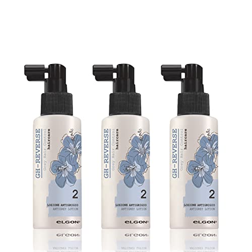 

eLGON GH Anti-Gray Lotion Aging Scalp Care - Exclusive Salon Product (100ml) [Set of 3]