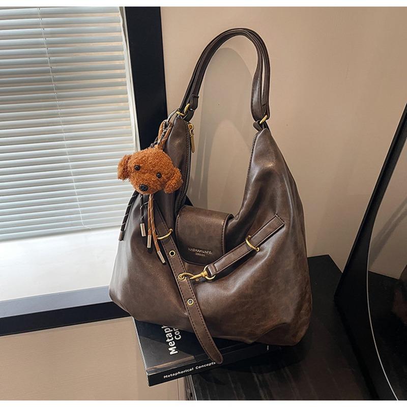 Fashion New Women's Tote Bag Autumn and Winter Niche Design Underarm Bag Trendy Texture Messenger Bag