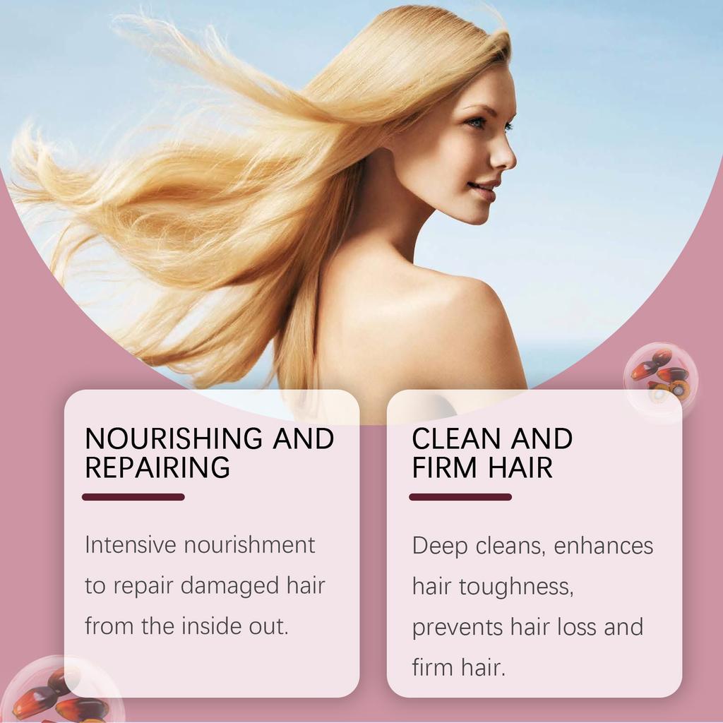 Batana Oil Shampoo Moisturizing Repair Nourishing Smooth Hair Treatment for Dry Damaged Hair Volumizing Strengthening