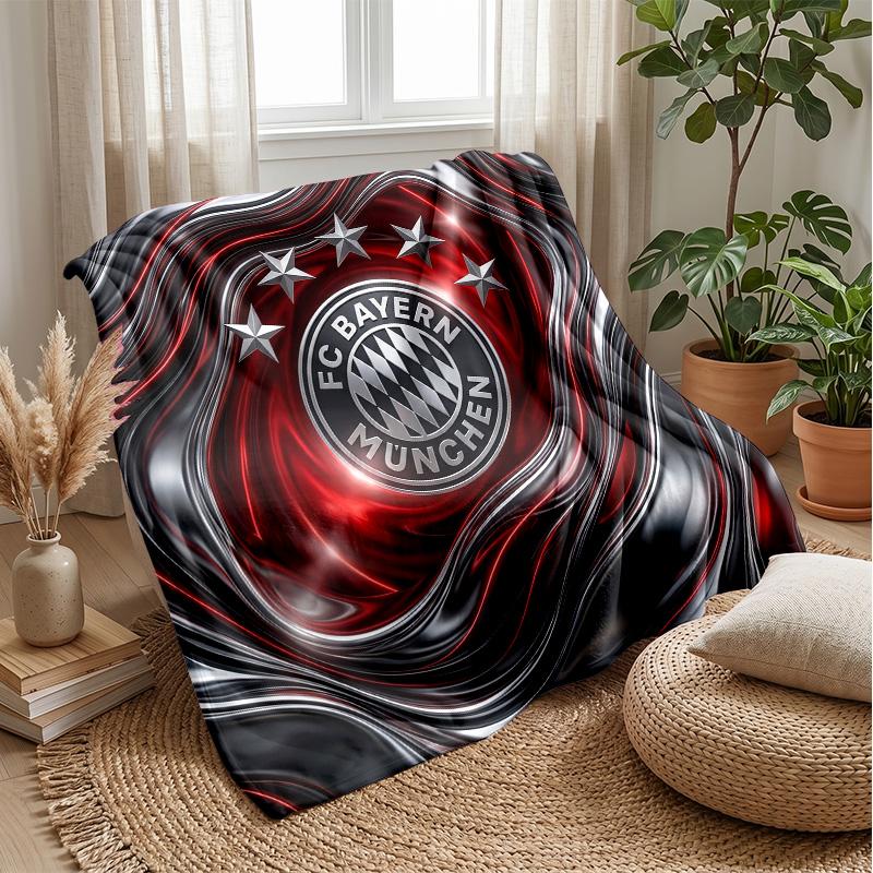 Bayern Munich Theme blanket Soft Flannel Blanket Plush Throw Blanket Cozy Sofa Bed Blanket for Home Decor