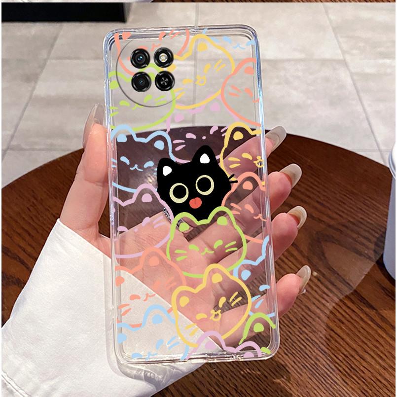 For Itel S23 Case S665L Clear Luxury Cute Love Rabbit Funny Cat Cartoon TPU Soft Silicone Phone Case For ItelS23 S 23 Back Cover