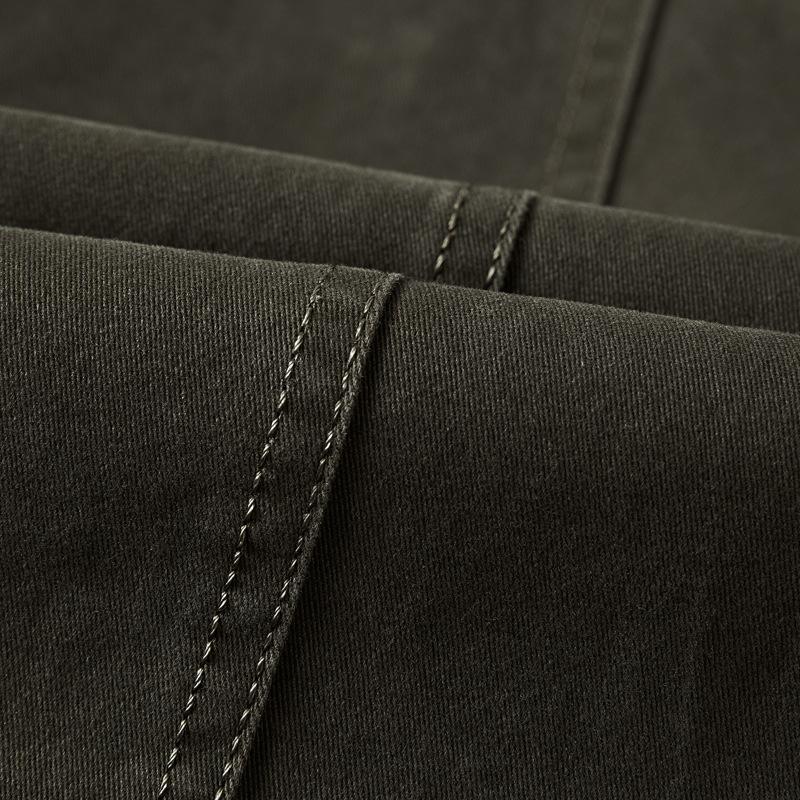 Men's New Spring and Autumn Jacket Men's Medium and Long Youth Thin Tooling Jacket