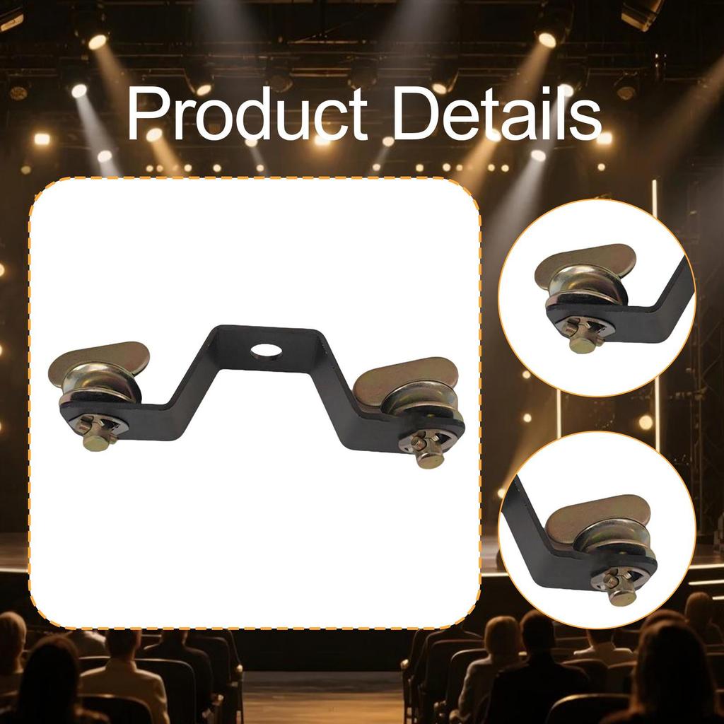 Clamp Bracket Stage Clamp, Moving Head Light Bridge Connector for Lamp Equipment, Spotlights
