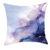 New Dreamy Gold, Pink, Blue and Purple Gradient Color Pillow Back Home Bedroom Bedside Sofa Cushion