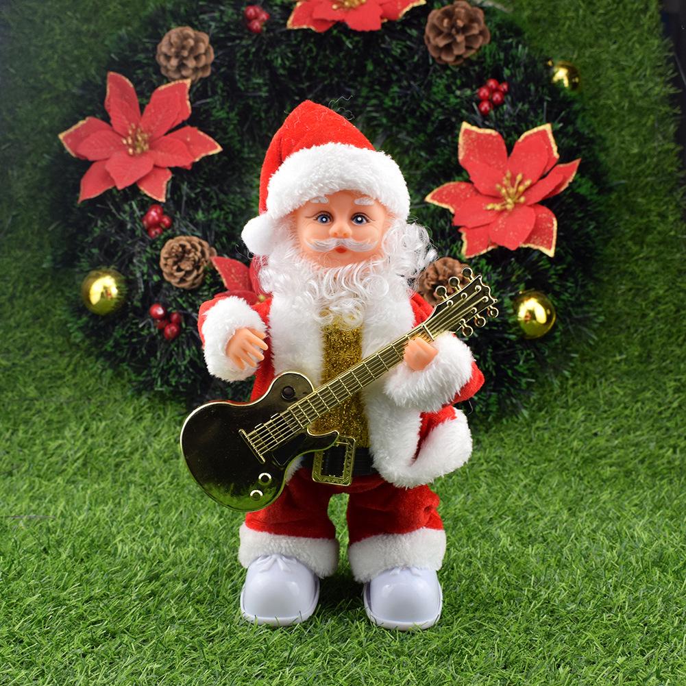 Santa Claus Climbing Ladder with Beads - Christmas Decorations & Children's Toy Gift