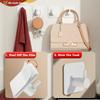 Stainless Steel Wall Hooks Adhesive Cloth Hangers Sponge Towel Rack Kitchen Storage Holder Bathroom Bracket Shower Curtain Hooks