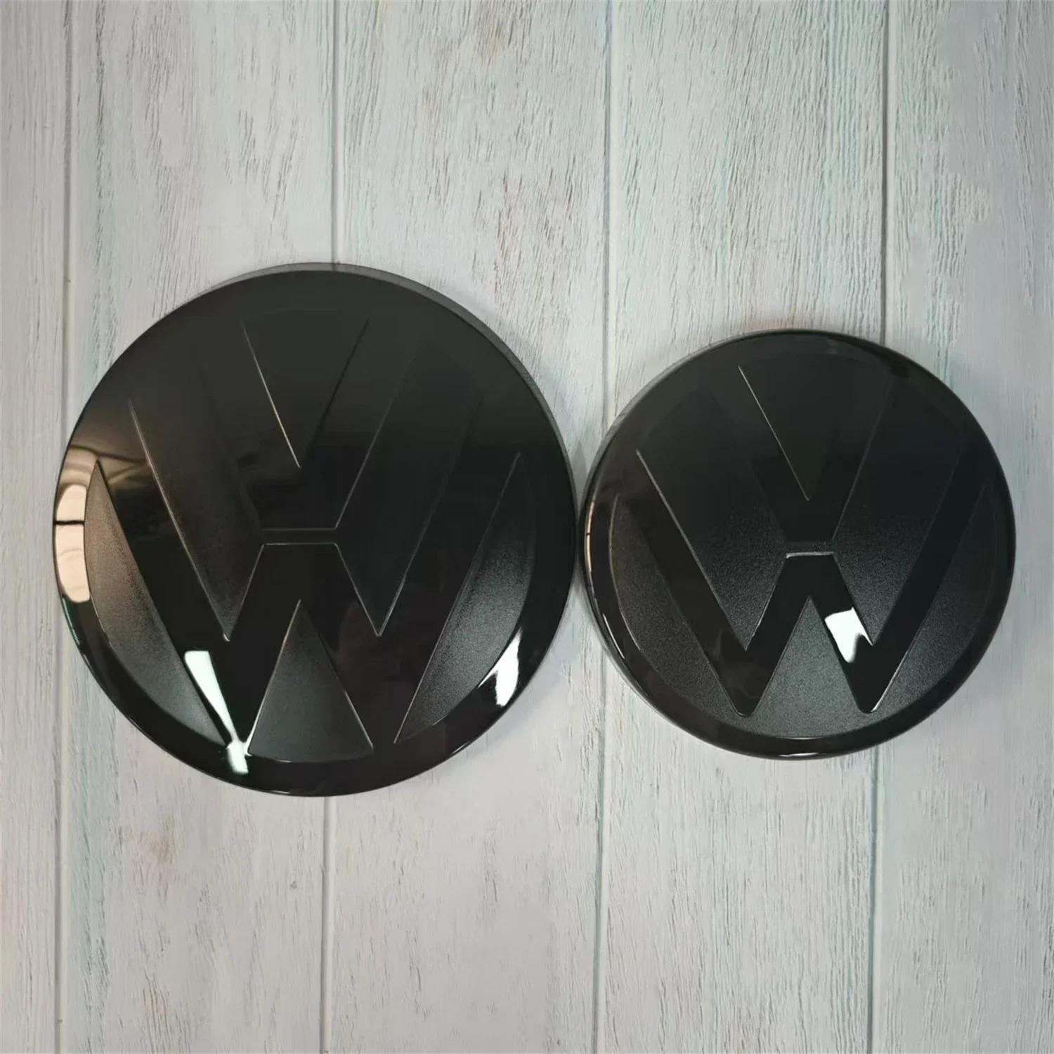 

Для VOLKSWAGEN VW ACC Сумісні Глянцево-Чорні Накладки на Логотип Передні та Задні для VW Golf MK6 / 7 / 7.5 / 8 | Плоскі Накладки на Емблему Легке Кріплення Front and real