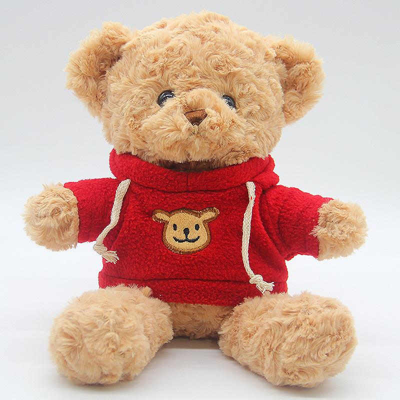 Plush Toy Teddy Bear Doll Sweater Bear Doll Birthday Gift Plush Doll Stall