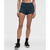 Lululemon Hotty Hot High Rise Lined Short 2.5  Indochine Blue